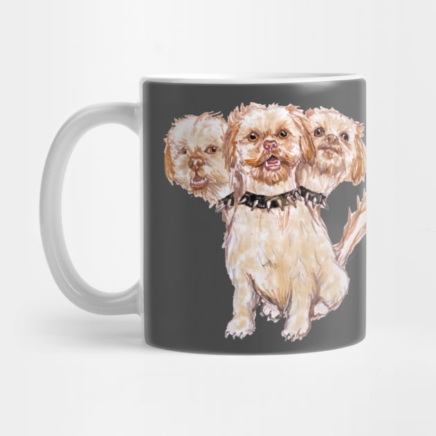 Cerberus the Shih Tzu of "Aphrodite's Love Myths" by Aphrodite's Love Shoppe